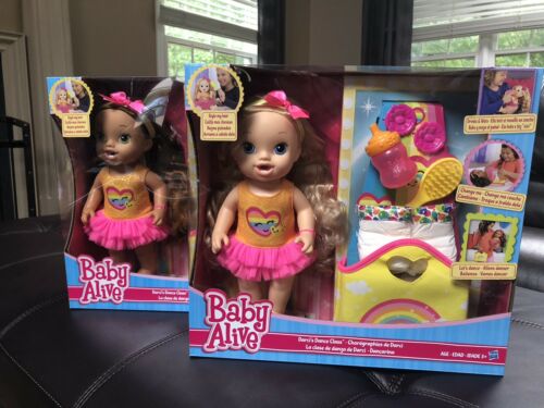 NEW Baby Alive Darci's Dance Class Blonde Hair Doll by Hasbro Interactive Age 3+ 