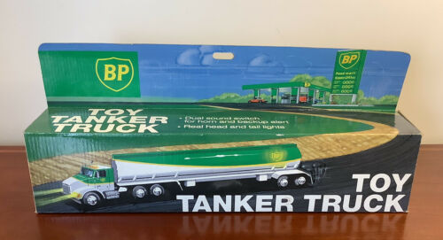 Details about   Vintage Advertising BP Toy Tanker Truck Lights Horn MIB NRFB ~ WORKS!