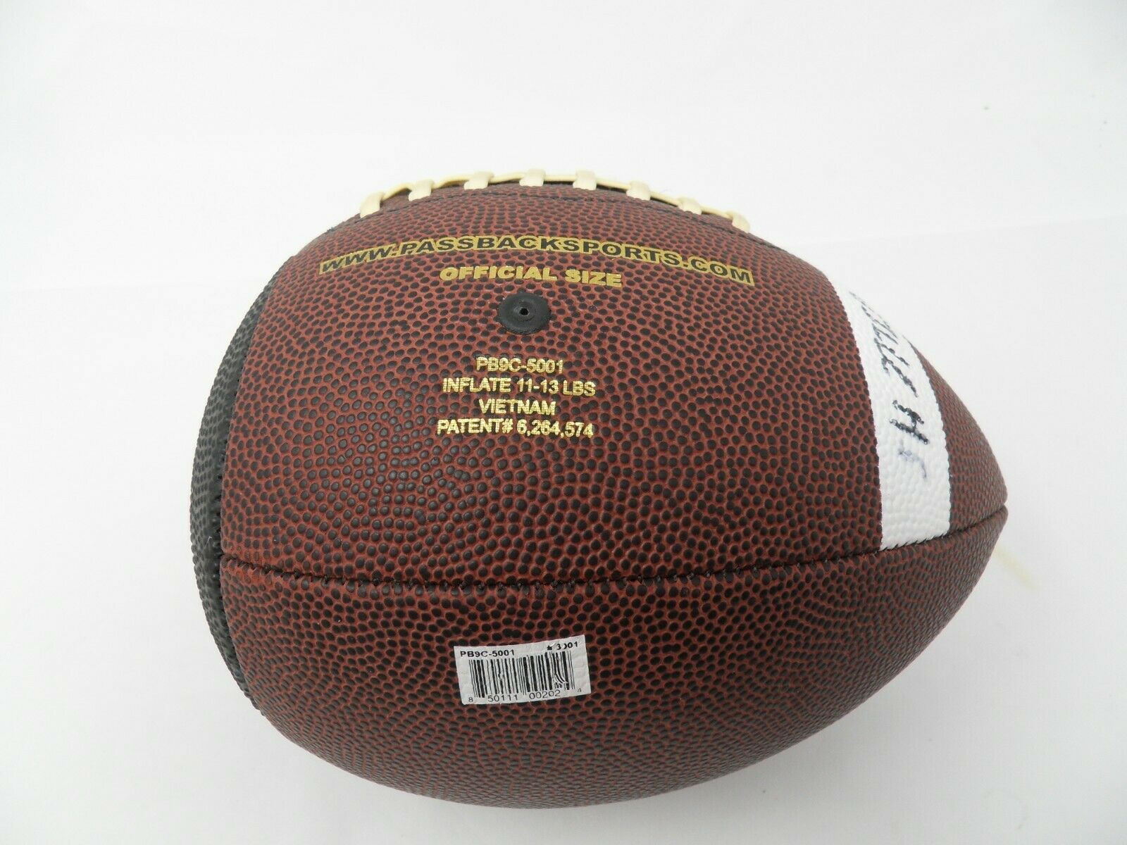   Nice Condition Training Aid PASSBACK Official Size Football Composite age 14